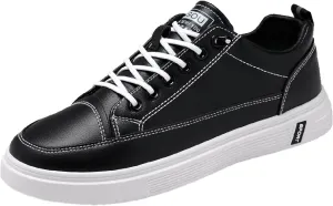 Sneakers Business Breathable Men All Breathable Leather Casual