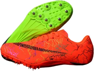 Track and Field Shoes Spikes for Men and Women Long-Distance Running Sports Shoes Sports Sprint Track and Field Competition Spikes for Boys and Girls