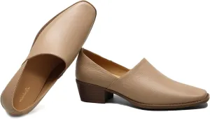 Women Chunky Block Heel Loafers Square Toe Slip on Loafer Pumps 2 inch Thick Heel Loafer Shoes Matte Classic Basic Office Ladies Work Shoes Loafer Heels Comfort Causal 4-11 M US