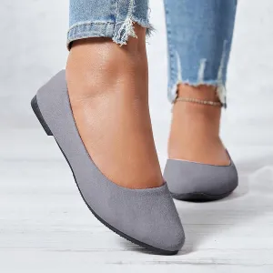 Women Flat Shoes Slip On Comfortable Walking Ballerina Shoes Cute Ballet Flats Ladies Portable Pumps Low Wedge Loafers