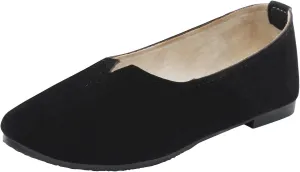 Women Flat Shoes Slip On Shallow Mouth Simple Single Shoes Casual Work Wedge Sandals Party Sandals for Women