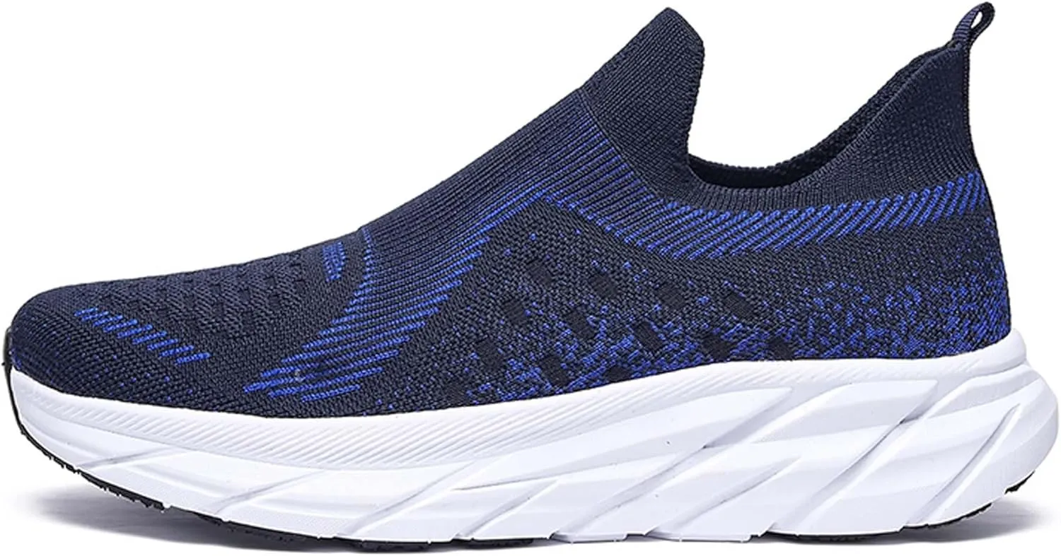 Women Men Casual Walking Shoes,Breathable Knitted Mesh Sneakers,Lightweight Running Shoes,Indoor Fitness Shoes,Driving Shoes,Outdoor Sports Shoes,Comfortable,Soft,Non-Slip