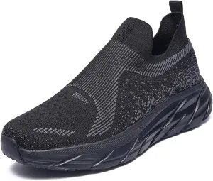 Women Men Casual Walking Shoes,Breathable Knitted Mesh Sneakers,Lightweight Running Shoes,Indoor Fitness Shoes,Driving Shoes,Outdoor Sports Shoes,Comfortable,Soft,Non-Slip