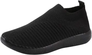 Women Running Shoes Women's Comfortable Fashion Sneakers Slip on Shoes for Women Non Slip Gym Workout Shoes