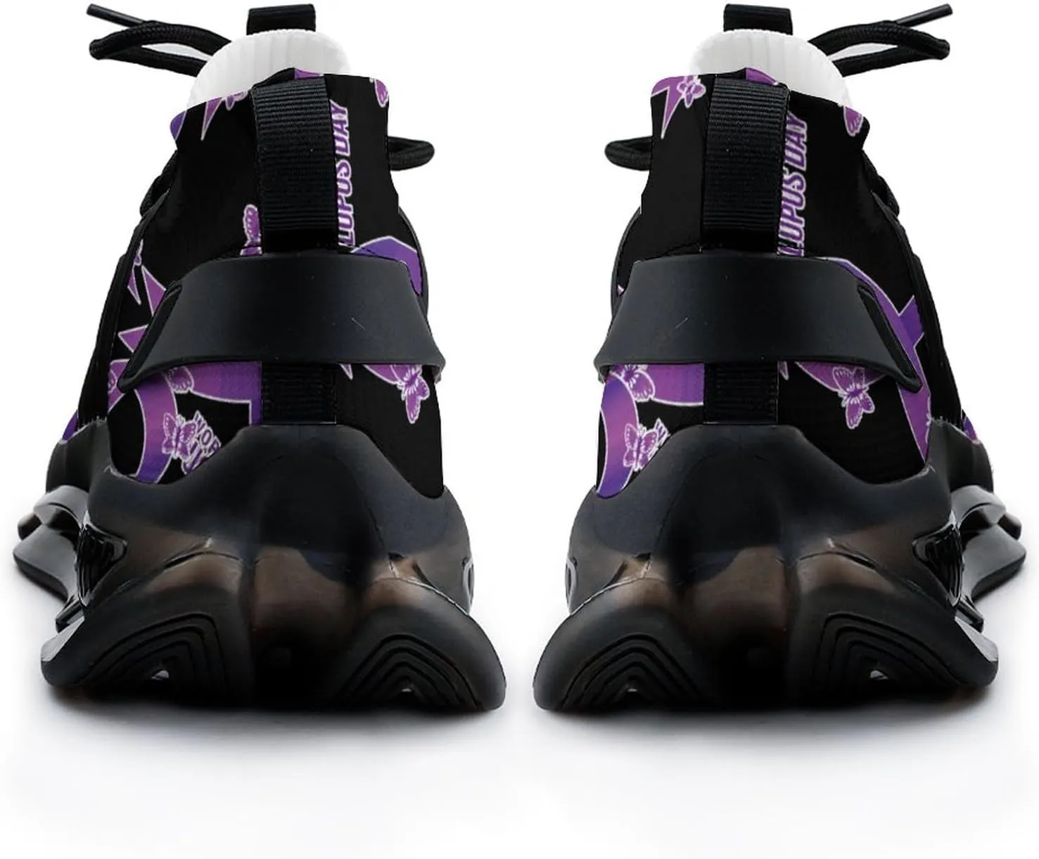 World Lupus Day with Stylish Ribbon Men's Running Shoe Walking Running Sneaker for Women Lightweight Breathable